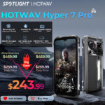 סמרטפון קשיח HOTWAV Hiper 7 Pro 5G