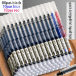 עט כדורי עם דיו יבש מהיר