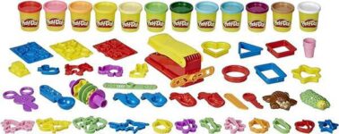 ערכת יצירה Play-Doh לילדים עם 12 פחיות