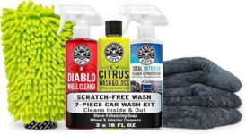 ערכת ניקוי והברקה לרכב 7 חלקים