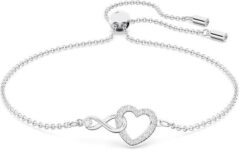 צמיד Swarovski Infinity Heart מקורי