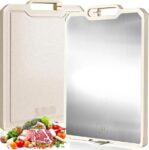 קרש חיתוך טיטניום עם צד קש חיטה