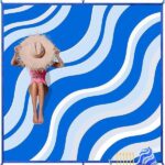 שמיכת חוף דוחה חול ועמידה במים