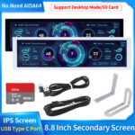 צג תצוגה חכמה לניטור מחשב 8.8 אינץ'