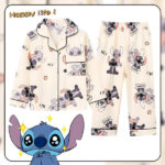 פיג'מה לילדים עם הדפס סטיץ'