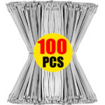 אזיקון נירוסטה חזק עם סוגר מובנה