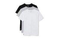 חולצת טישרט Lacoste בצווארון עגול או V