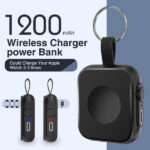 טעינה אלחוטית לאפל ווטש עם סוללה 1200mAh