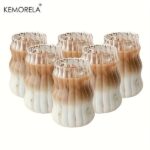 כוס זכוכית מעוצבת לקפה ותה