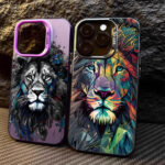 מגן כיסוי אייפון עם עיצוב גרפיטי