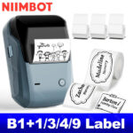 מדפסת מדבקות NIIMBOT B1 עם תוספות איכותיות