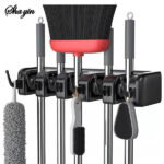 מחזיק מטאטאים עם תופסנים חזקים