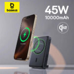 מטען מגנטי Qi2 45W 10000mAh Baseus