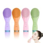 מכשיר רוטט לניקוי פנים מסיליקון