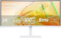 מסך קמור 34 אינץ’ Samsung Ultra-WQHD