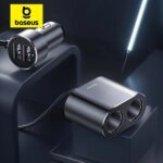 מפצל מצת לרכב עם USB טעינה מהירה