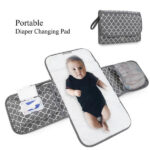 משטח החתלה נייד מתקפל לתינוק