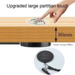 מתג תאורה חודר עץ עם דימר