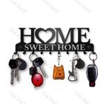 מתלה קיר מעוצב מברזל למפתחות