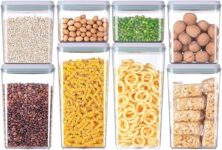 קופסה לאחסון אוכל יבש רבה שימושים