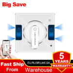 רובוט לניקוי חלונות עם התזת מים