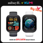 שעון ספורט חכם KUMI U6 עם GPS
