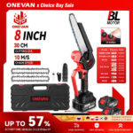 מסור חשמלי נטען ONEVAN 8 אינץ'