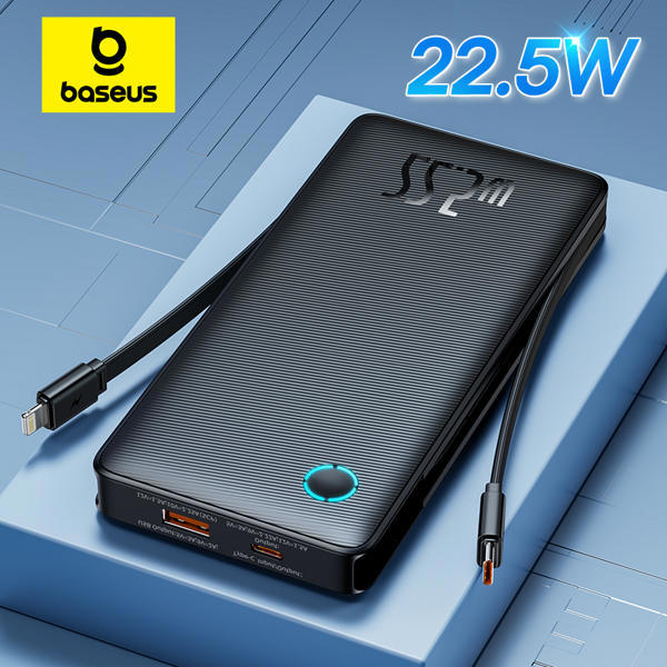 מטען נייד 22.5W עם כבל Type C