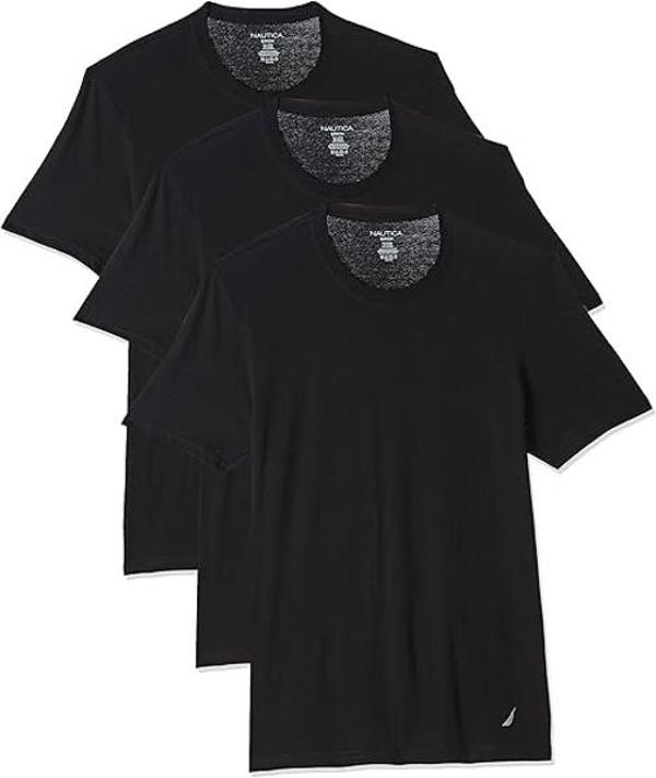 חולצת טישרט צווארון V לנשים Nautica