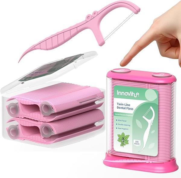 מקל דנטלי עם כפתור לשליפה נוחה