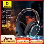 אוזניות גיימינג Baseus GH02 עם RGB