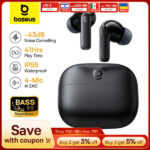 אוזנית Bluetooth אלחוטית עם ביטול רעשים