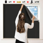 בד צל למניעת כניסת שמש לחלון