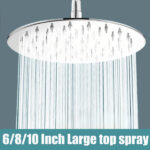 דוש אמבטיה נירוסטה בעיצוב יוקרתי