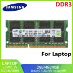 זיכרון RAM Samsung DDR3 למחשב נייד
