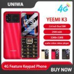 טלפון YEEMI K3 עם מקשים בעברית 4G