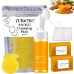 מארז ניקוי וכורכום לעור זוהר