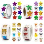 מדבקת כוכב זוהרת לילדים ברול 500