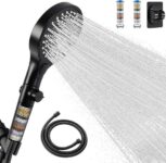 מזלף מקלחת עם פילטר מובנה ו-3 מצבים