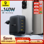 מטען GaN 140W עם 4 יציאות