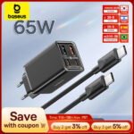 מטען GaN 65W מהיר עם כבל Baseus