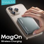 מטען אלחוטי נייד מגנטי KUULAA 5,000mAh