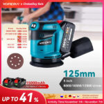 מלטשת נטענת YOFIDRA 125mm עם 3 מהירויות