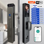 מנעול חכם עם זיהוי ביומטרי לבית