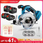 מסור עגול חשמלי YOFIDRA סוללה מקיטה