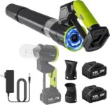 מפוח עלים עוצמתי עם ידית מתכווננת