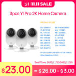 מצלמת Wi-Fi Yi Pro 2K איכותית