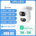 מצלמת אבטחה חכמה IMILAB EC6 3K