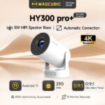 מקרן Magcubic HY300 Pro עם רזולוציית 720P