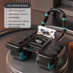 מתאמן בטן מתקדם עם שישה גלגלים